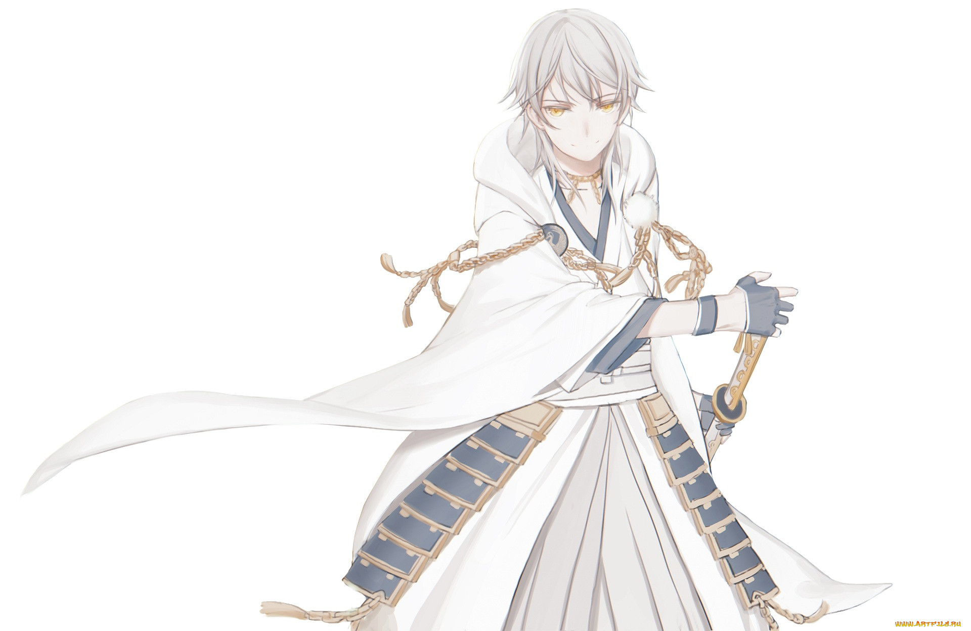 , touken ranbu, tsurumaru, kuninaga